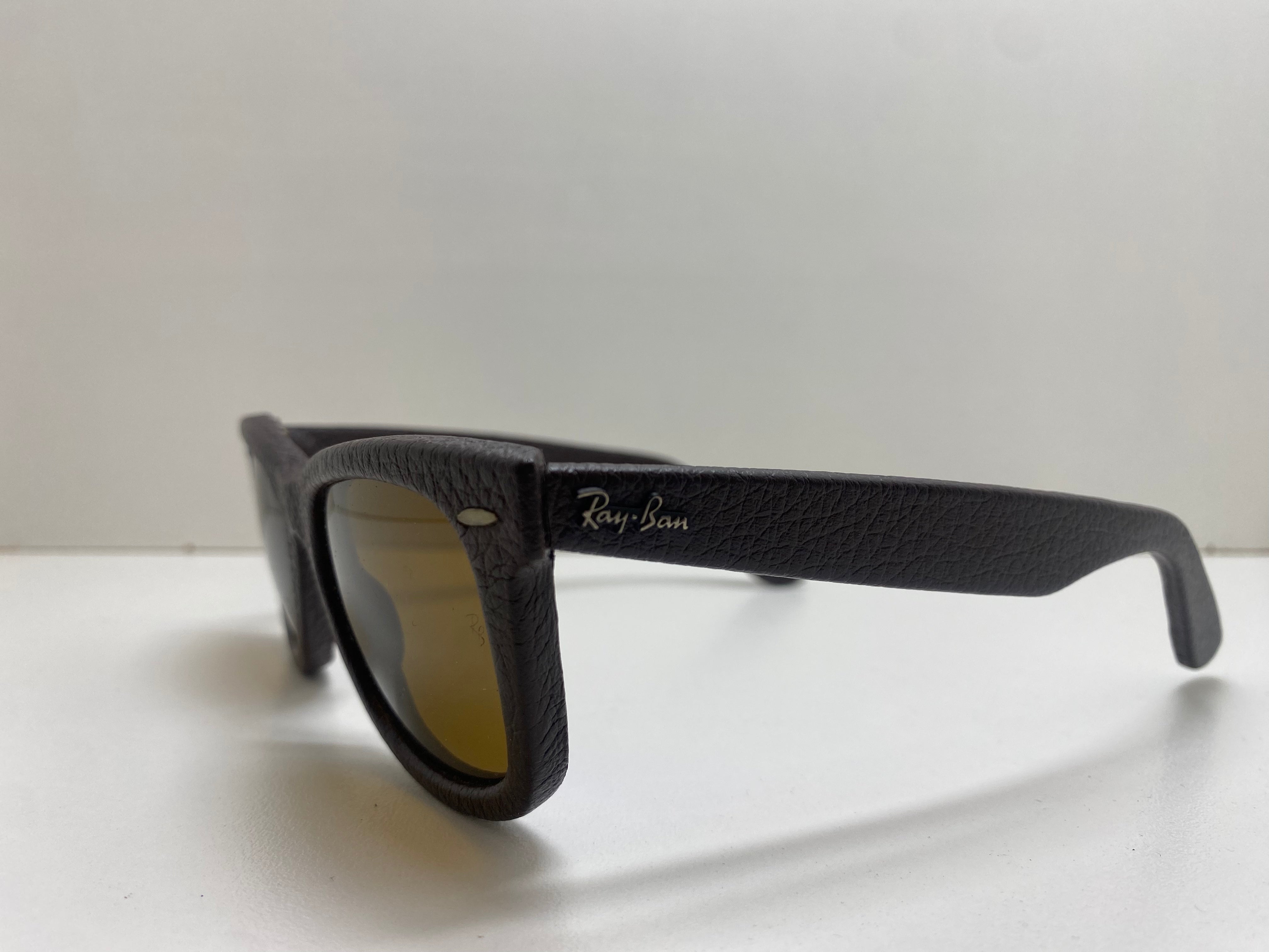 RayBan 2140 WAYFARER GENUINE LEATHER