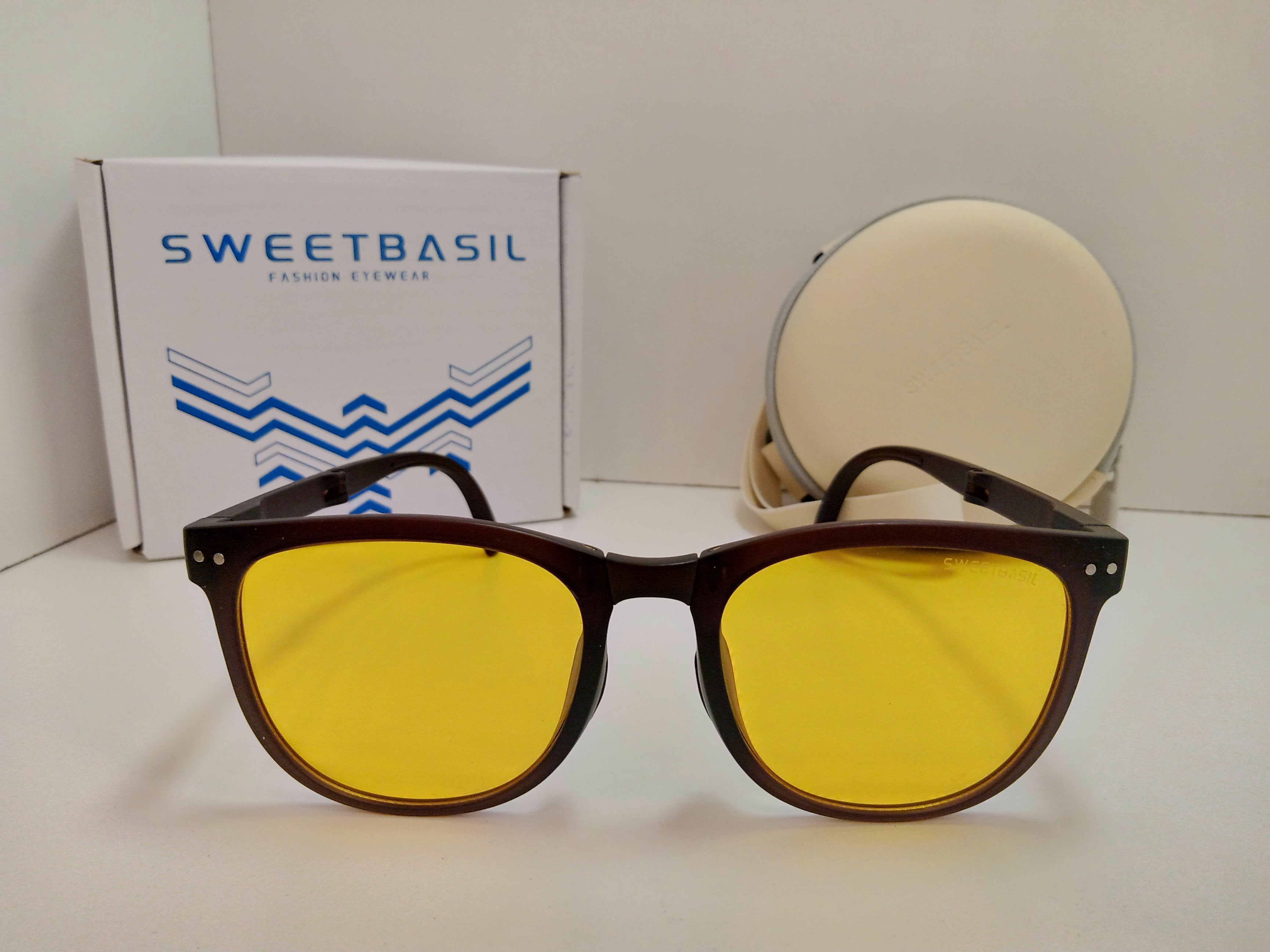 SWEET-BASIL FOLDING SUNGLASSES