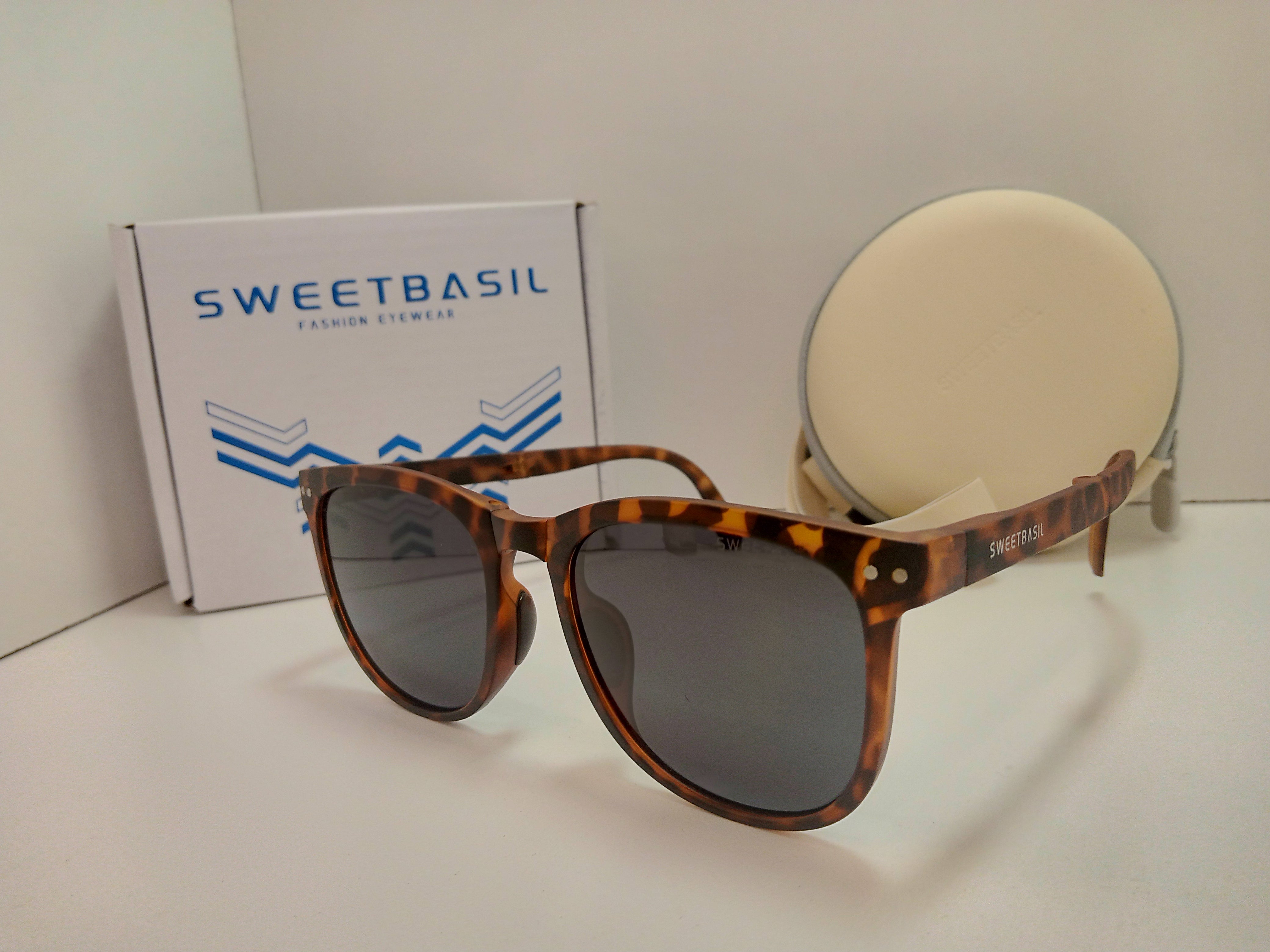 SWEET-BASIL FOLDING SUNGLASSES