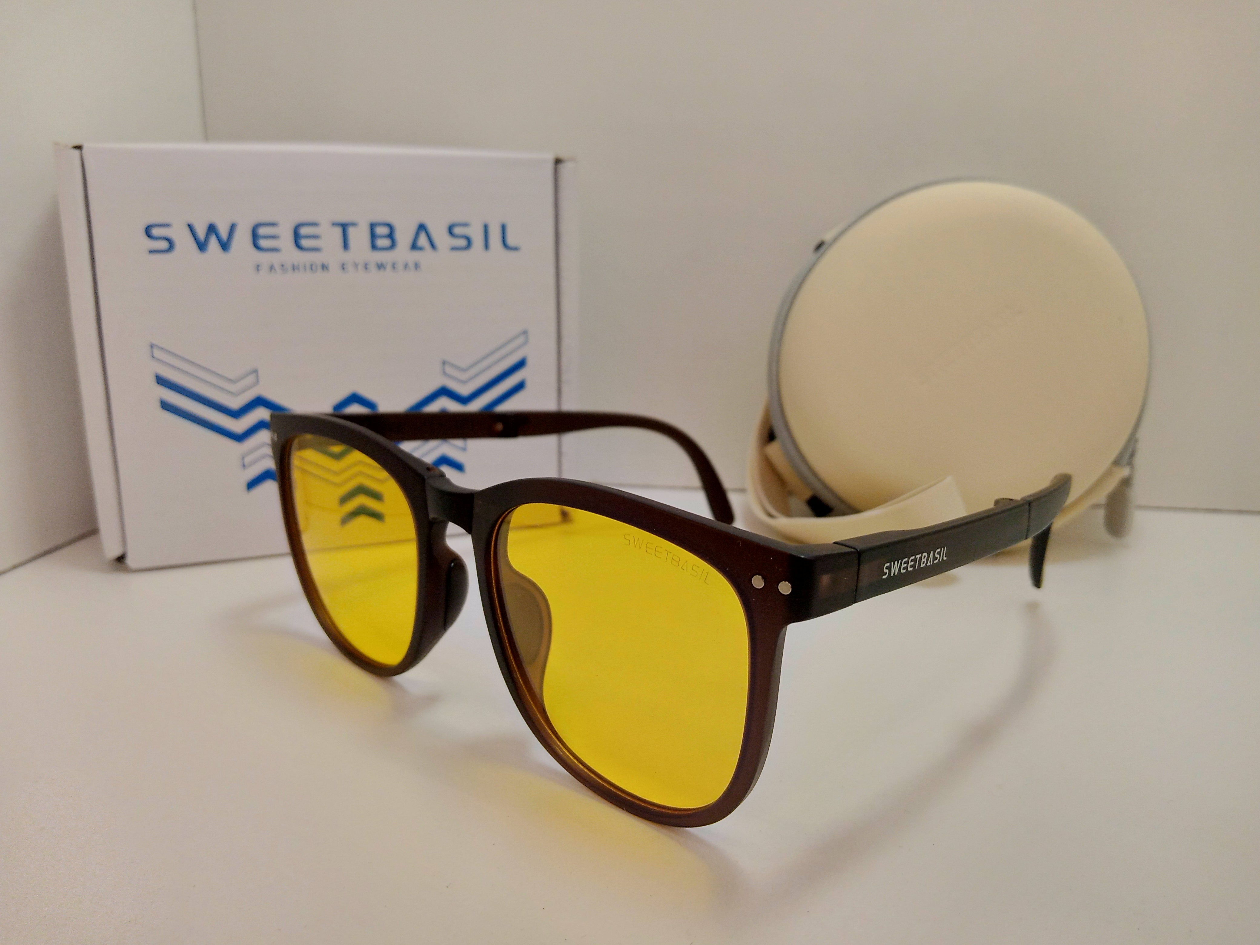 SWEET-BASIL FOLDING SUNGLASSES