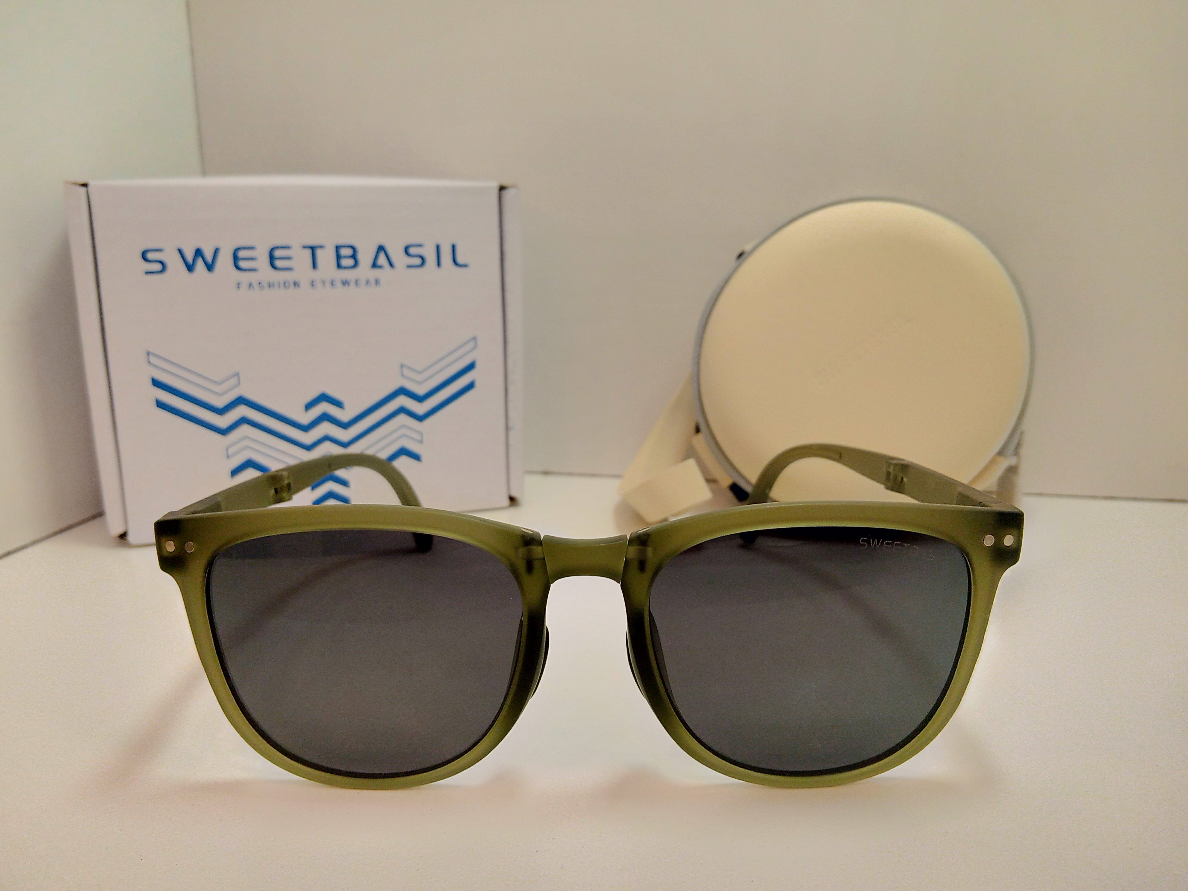 SWEET-BASIL FOLDING SUNGLASSES
